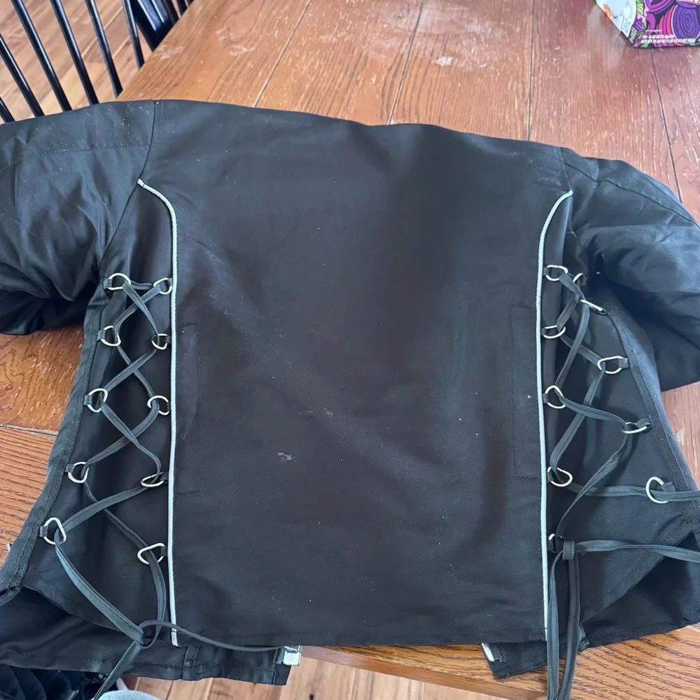 Revolution Gear Black Riding motorcycle Jacket size M - Picture 7 of 7